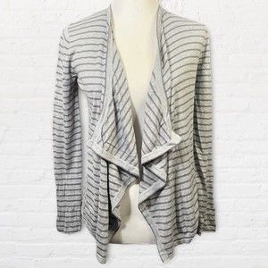 Ann Taylor LOFT Striped Cardigan Small EUC